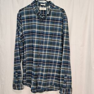 Hawker Rye Stretch Flannel Shirt – L Tall (NWT)